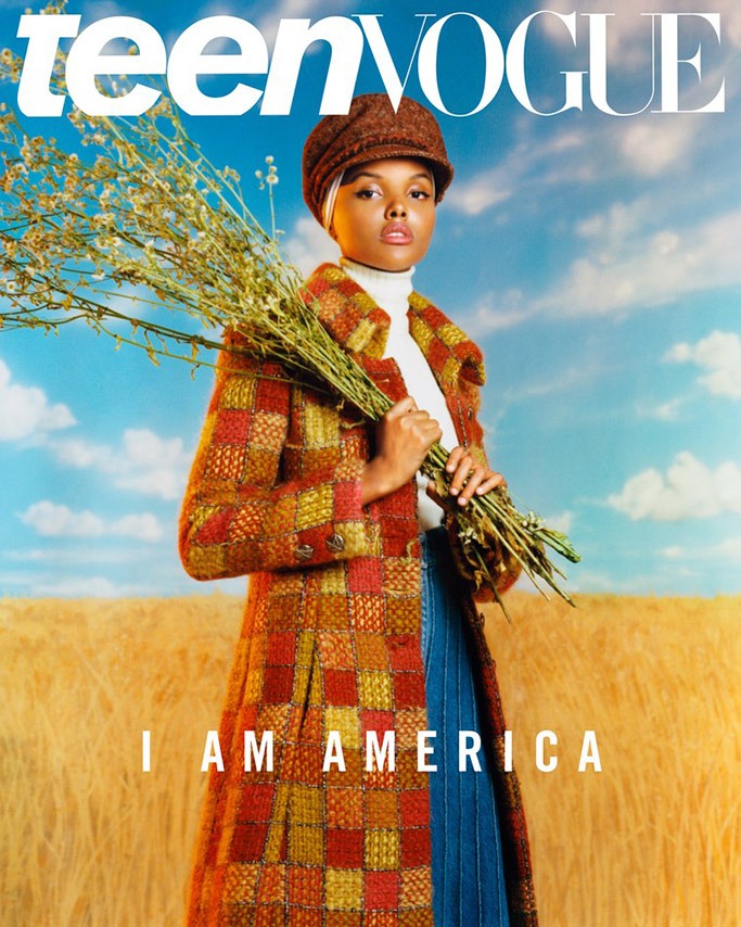 First Model Wearing A Hijab On Teen Vogue Cover 1